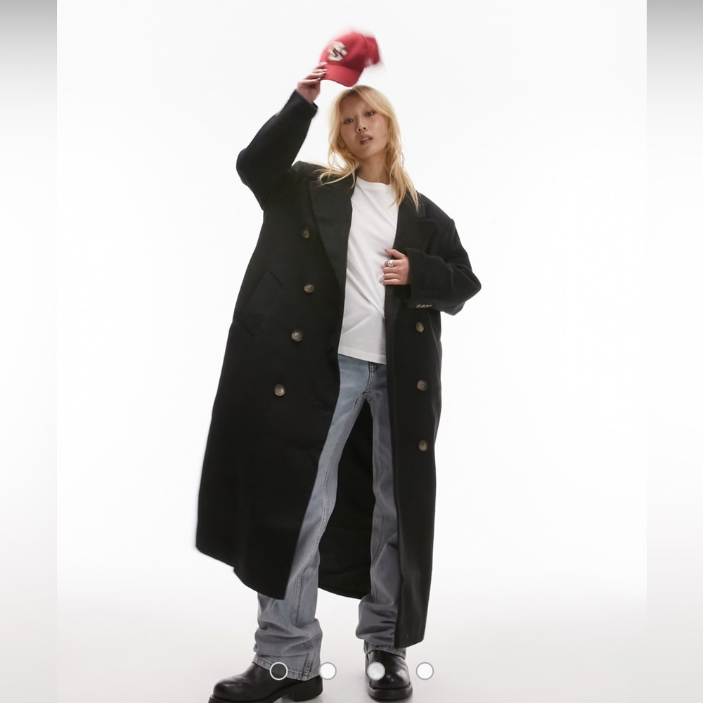 Top shop Oversized Coat Size Size 6P